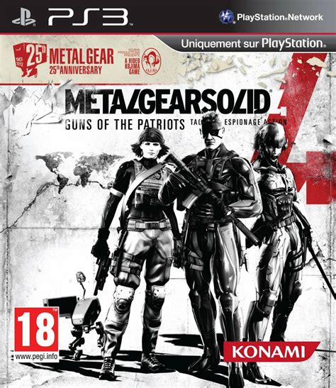 metal gear solid 4 ps3 box|metal gear solid 4 download.